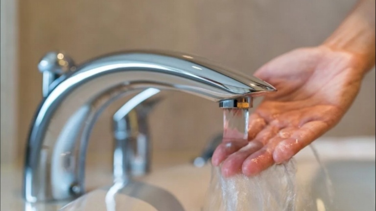 График отключения горячей воды в округе.